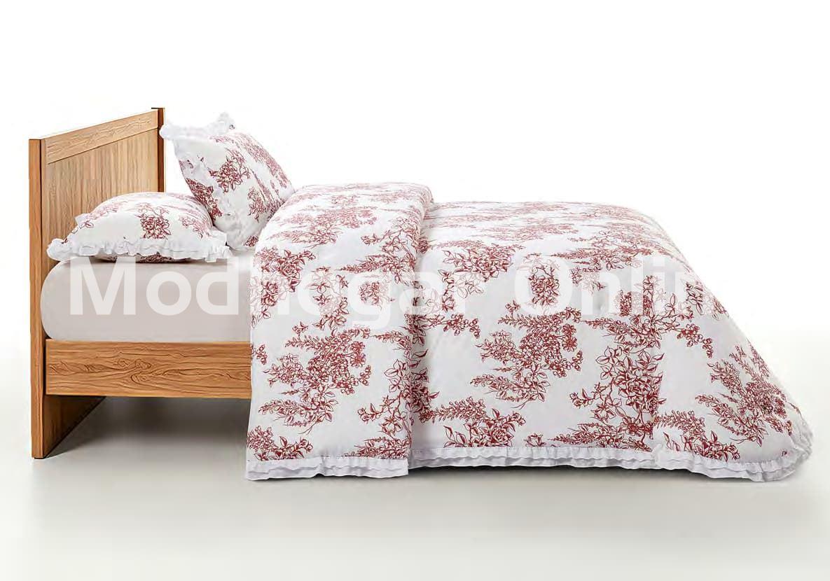 Colcha Rowel – Burdeos - Imagen 1