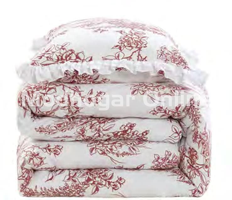Colcha Rowel – Burdeos - Imagen 2
