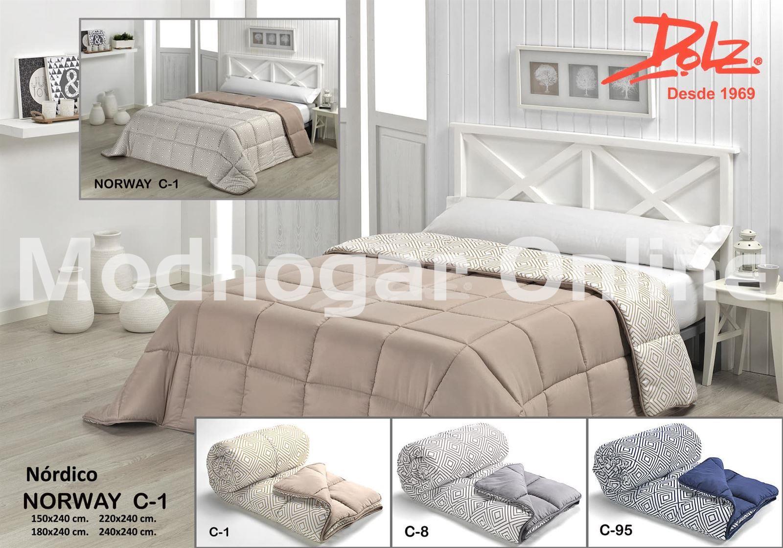 Edredon/Relleno Nórdico - Relleno Nordico -Fibra Suave y Caliente, |  Edredon Nordico Invierno Cama 135 Hipoalergénico de 100% Poliéster |  Edredon