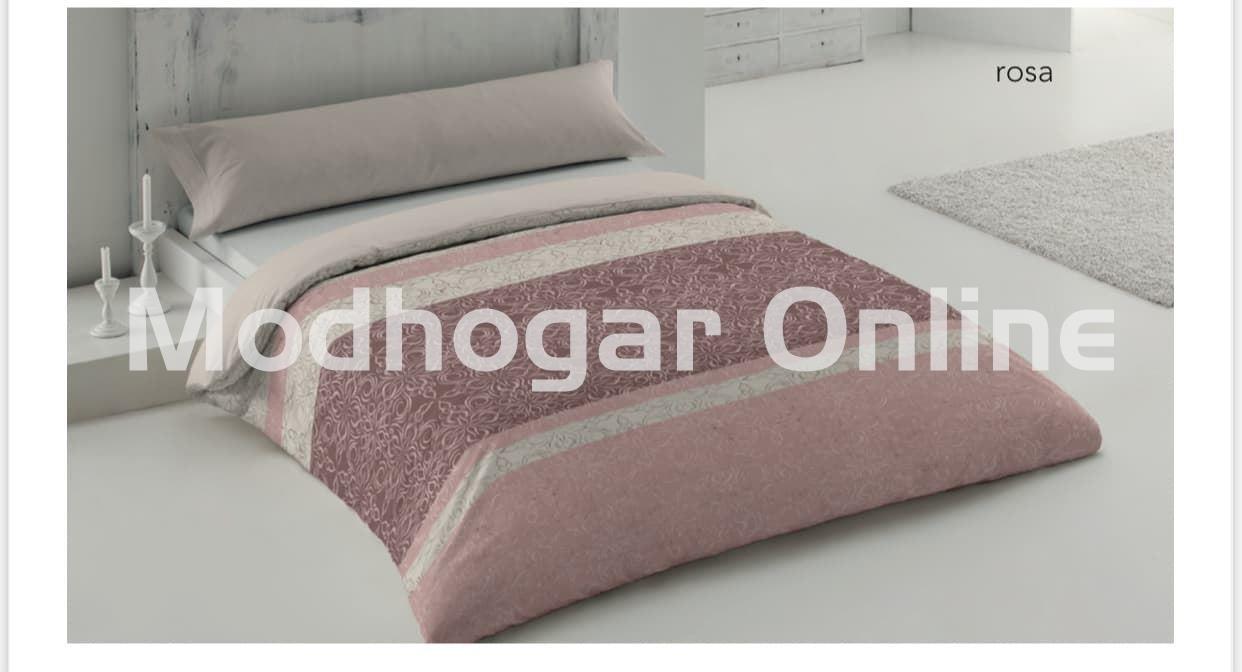 Edredón Sherpa Roma Rosa - Imagen 1