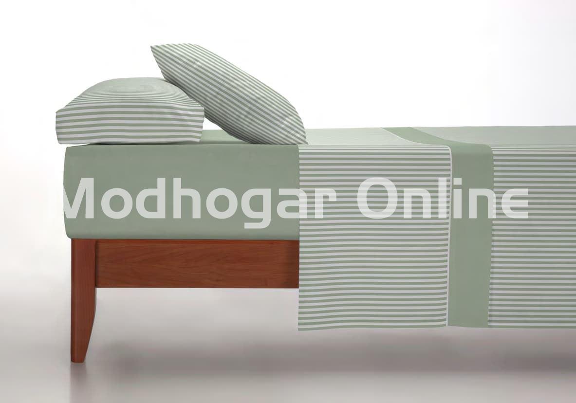 Juego de cama de coralina Gandara – Verde - Imagen 1