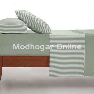 Juego de cama de coralina Gandara – Verde - Imagen 1
