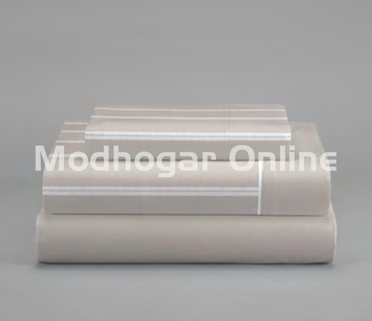 Juego de cama de coralina Melan – Beige - Imagen 2