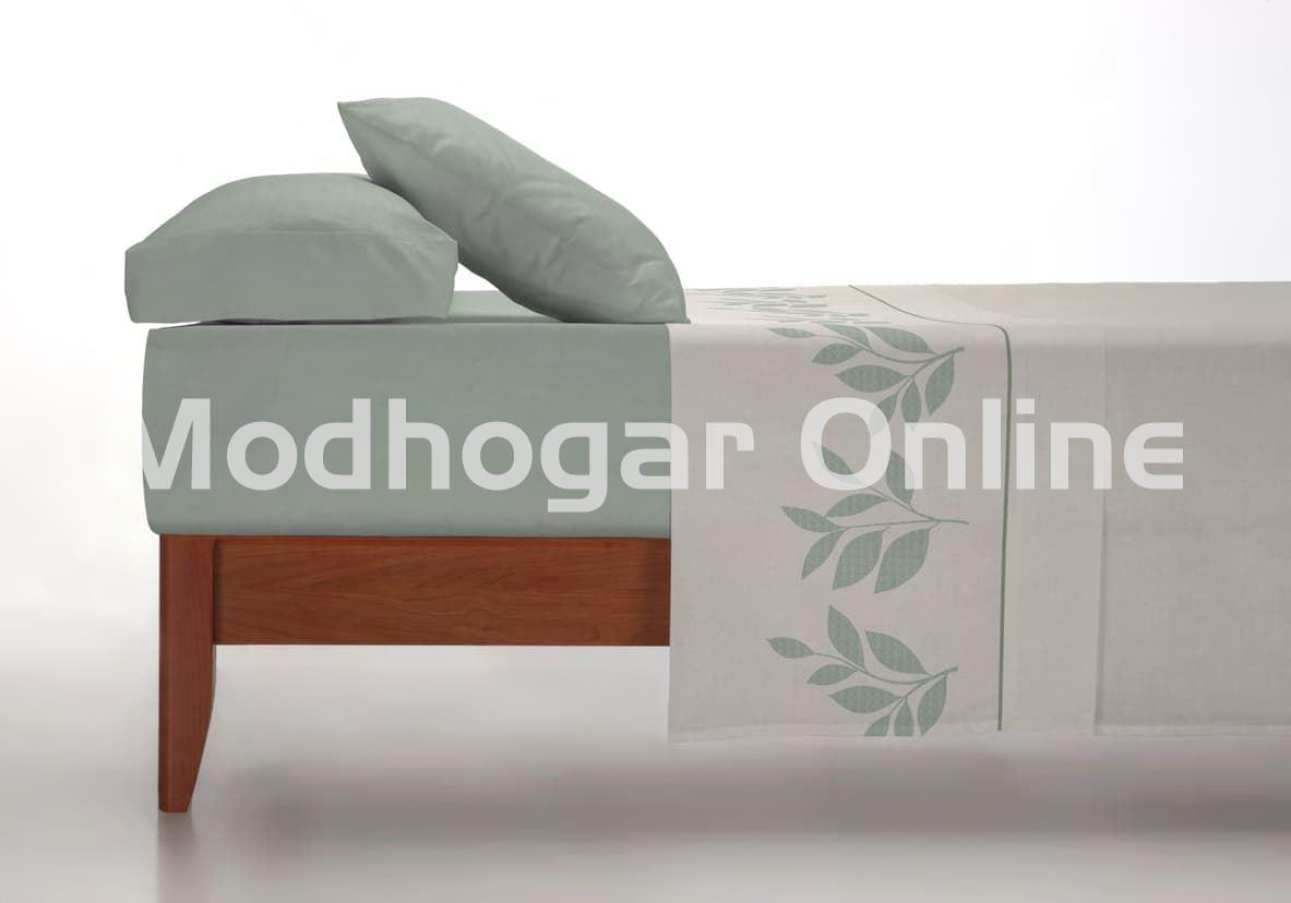 Juego de Cama de Coralina Orzal – Verde - Imagen 1