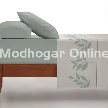 Juego de Cama de Coralina Orzal – Verde - Imagen 1