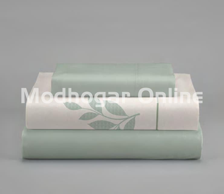Juego de Cama de Coralina Orzal – Verde - Imagen 2